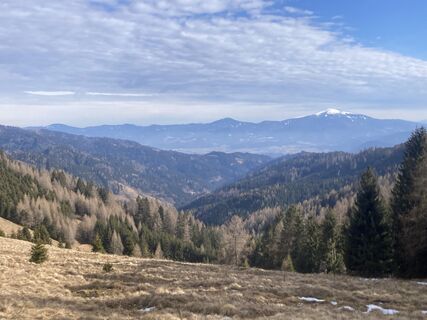 Photo de Hans Richter le long du parcours