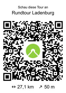 QR-Code direkt zur Tour bei komoot