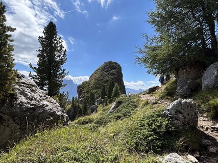 Foto fra Helmut Ertz undervejs på turen