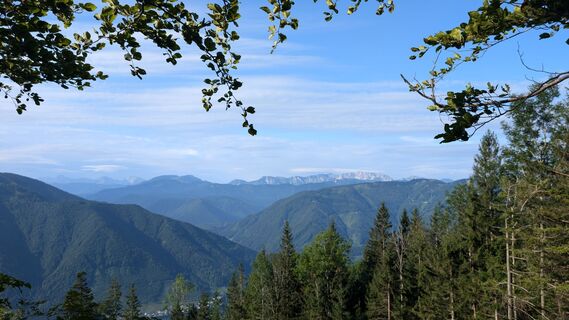 Zdjęcie z Klaus Lehner wzdłuż trasy