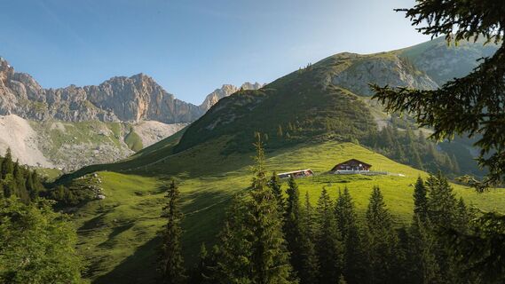 Wangalm im Wettersteingebirge