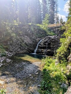 Foto von Sabrina Hackel entlang der Tour