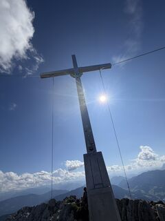 Foto von Nando entlang der Tour