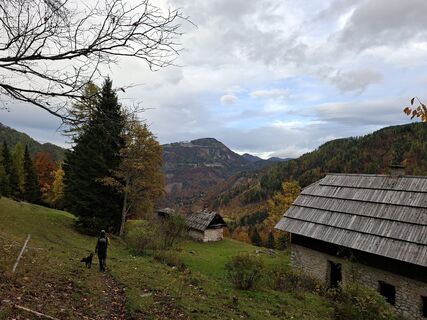 Foto von Rita Marko entlang der Tour