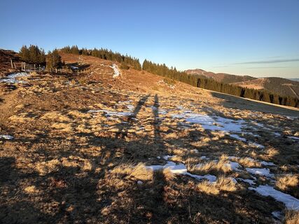 Foto de Andrea Mohl a lo largo del recorrido