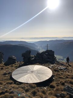 Foto von Martina Kofler entlang der Tour