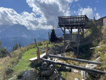 Photo de Michael Geide le long du parcours
