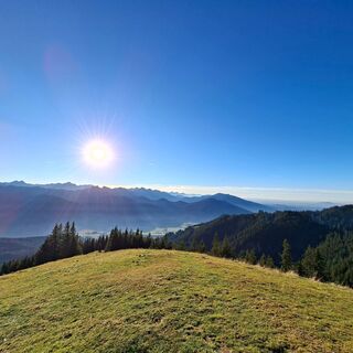 Blick vom Stierkopf - Naturpark Ammergauer Alpen