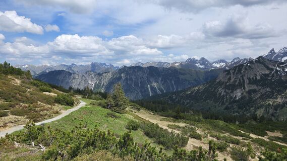 Foto von Yvonne Karcher entlang der Tour