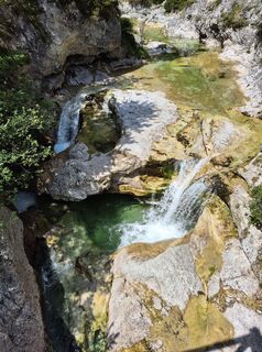 Photo de Reinhard Burian le long du parcours