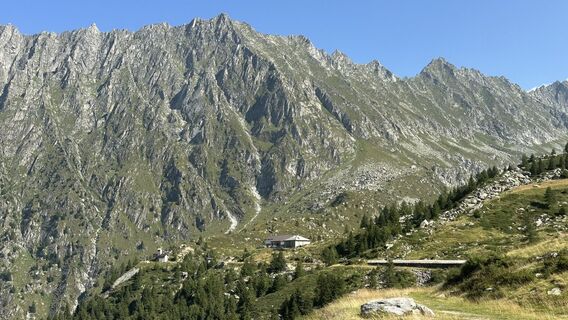 Photo de Agnese Martinelli le long du parcours