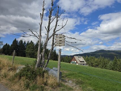 Foto von Michel Kennel entlang der Tour