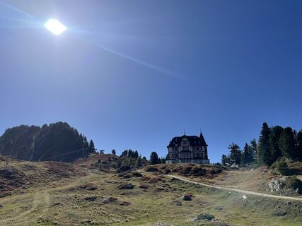 Foto von Csilla Hanák entlang der Tour