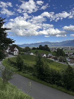 Foto von Cyrill Bischof entlang der Tour