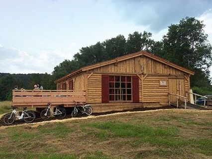 Almhütte Außenansicht