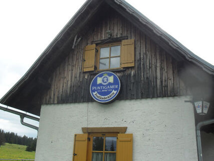 Hütte auf der Freiländeralm
