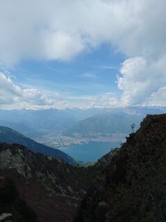 Foto von Aner entlang der Tour