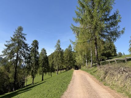 Foto de Gianfranco Idini a lo largo del recorrido