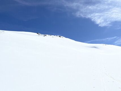 Foto von Heinz Sperl entlang der Tour