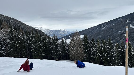 Photo de Alexander Dirksen le long du parcours