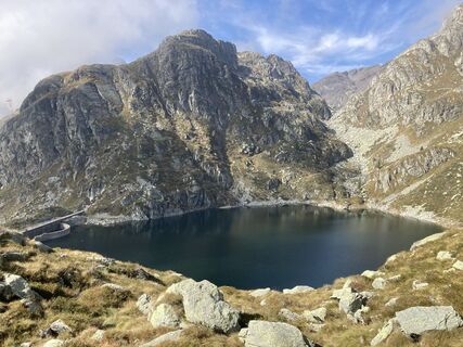 Foto von Marilena Locatelli entlang der Tour