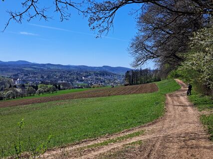 Foto von Walter Köllner entlang der Tour