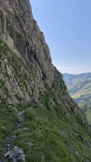 Foto von Fabrizio Plesnizer entlang der Tour
