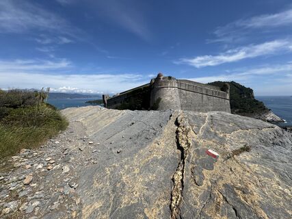 Foto von “Jerry” Brunetti entlang der Tour
