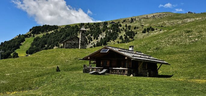 Photo de Franco Fabro le long du parcours