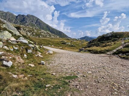 Foto von Cristian Mario Rota entlang der Tour