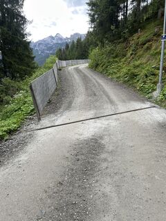 Foto von Luke entlang der Tour
