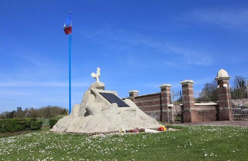 Denkmal Epagnette Todesfall