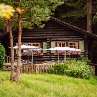 Blockhütte in Tonbach