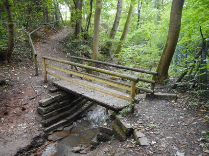 Steg über Elsenbach bei Dachswald