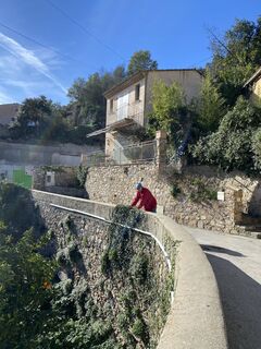 Foto de Tanja Wiese a lo largo del recorrido