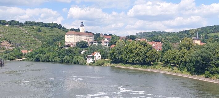 Blick auf Schloss Horneck