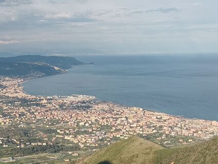 Foto de simone ravasi a lo largo del recorrido