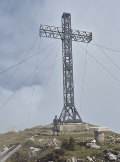 Foto de hannes Zederbauer a lo largo del recorrido
