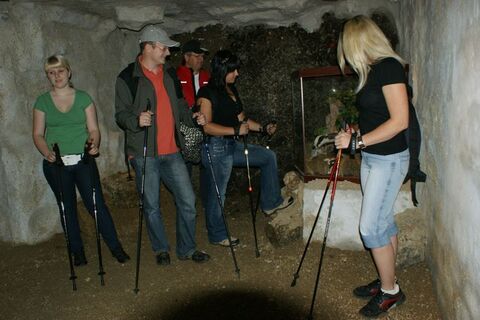 begehbarer Fuchsbauc