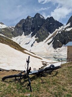 Foto von Cristian Mario Rota entlang der Tour