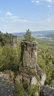 Foto von Richard Vlcek entlang der Tour