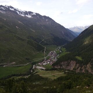 Blick vom Hörnle nach Vent