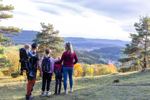 Traumhaftes Panorama rund um den Heldenberg