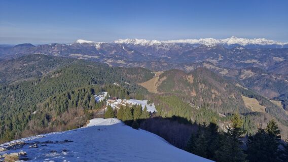 Foto de Štefan Jenko a lo largo del recorrido