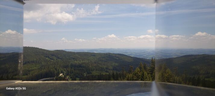 Foto von Anton Strodl entlang der Tour