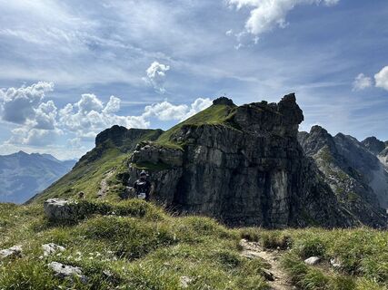 Foto de Norbert Herbig a lo largo del recorrido