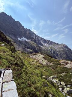 Photo de Valerio Bertoni le long du parcours