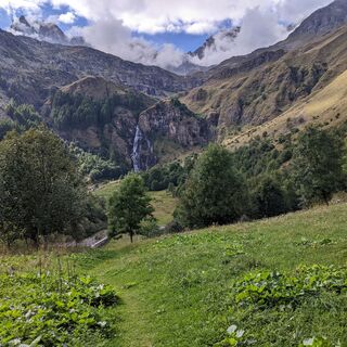 Vallone del Roc mit seinem Wasserfall