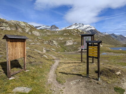Startpunkt der Wanderung