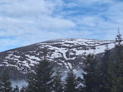 Foto de Heinz Herbst a lo largo del recorrido